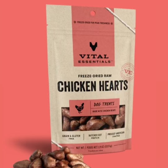 Vital Essentials Chicken Hearts