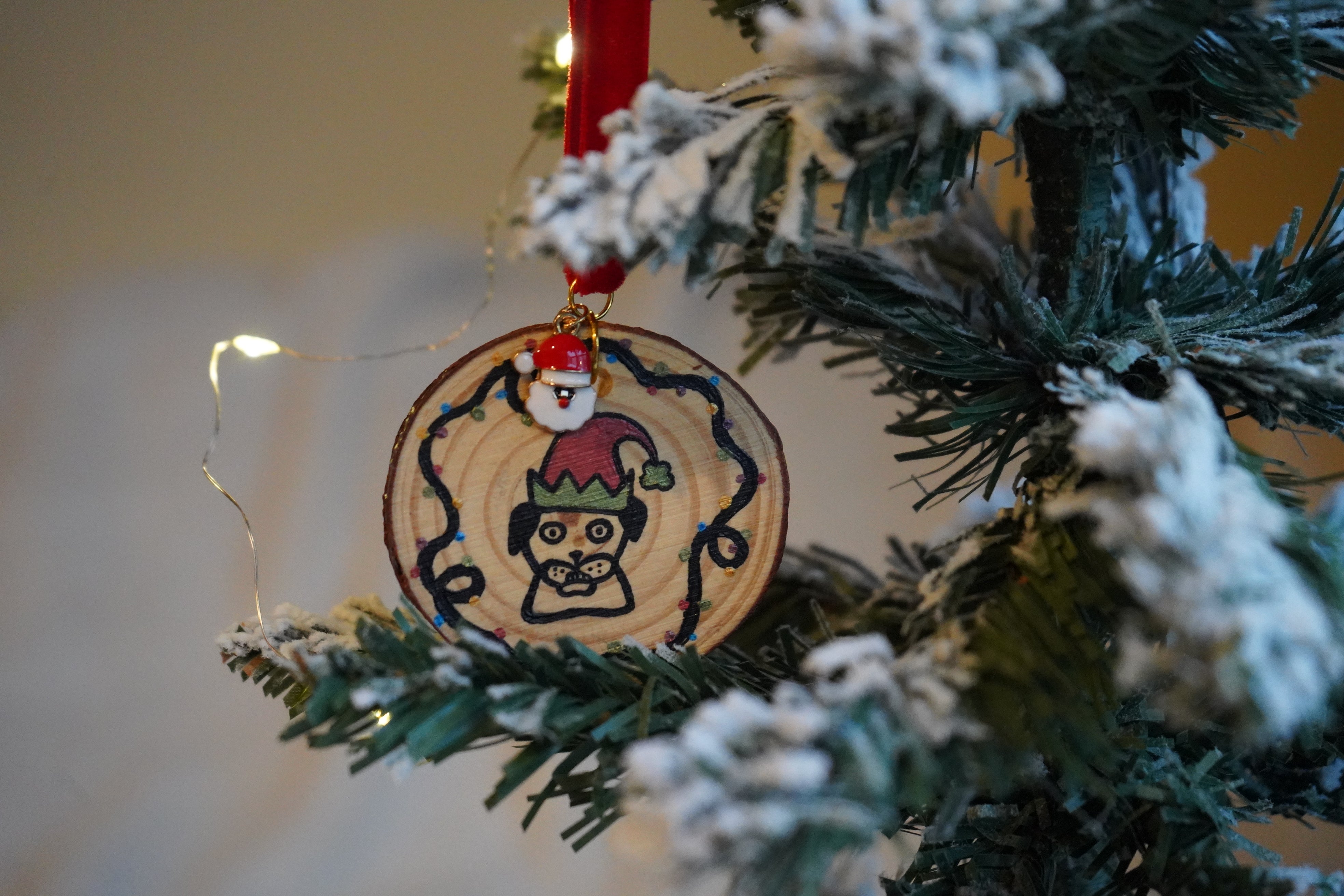 Bad Dog Christmas Ornaments By Risa <3