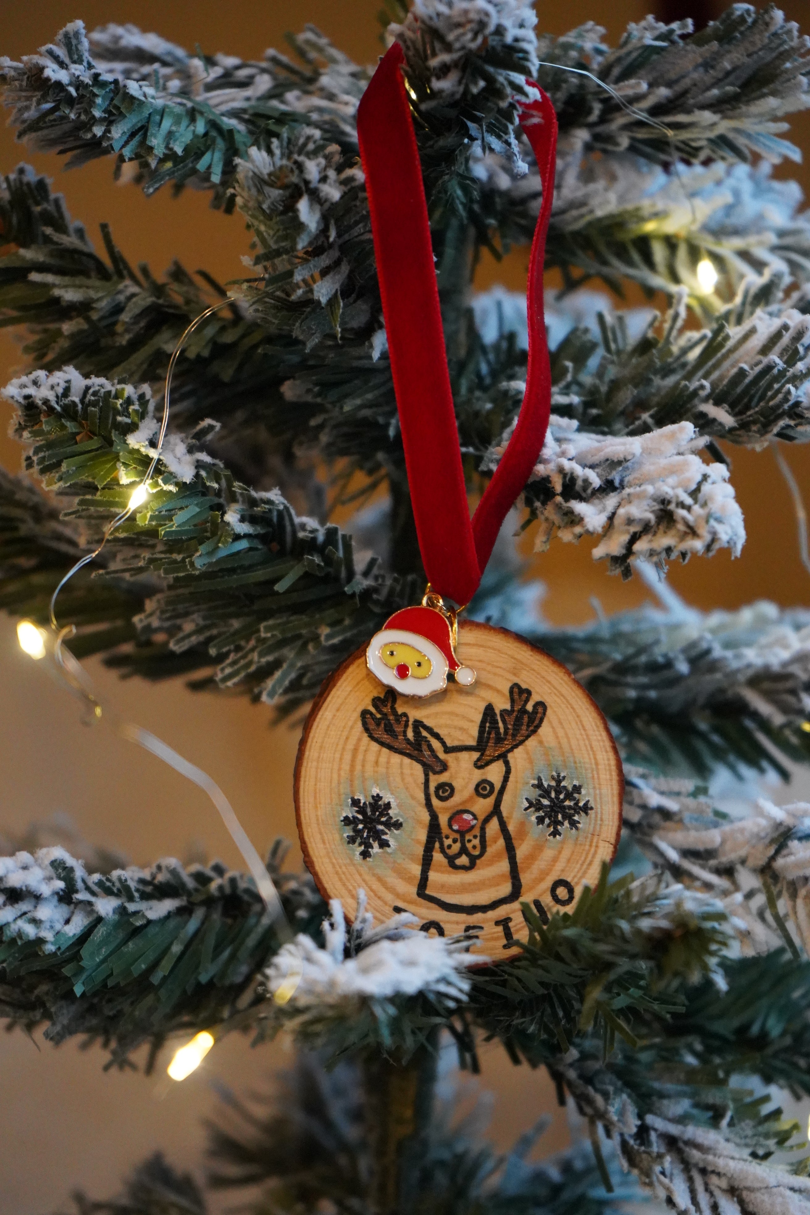 Bad Dog Christmas Ornaments By Risa <3