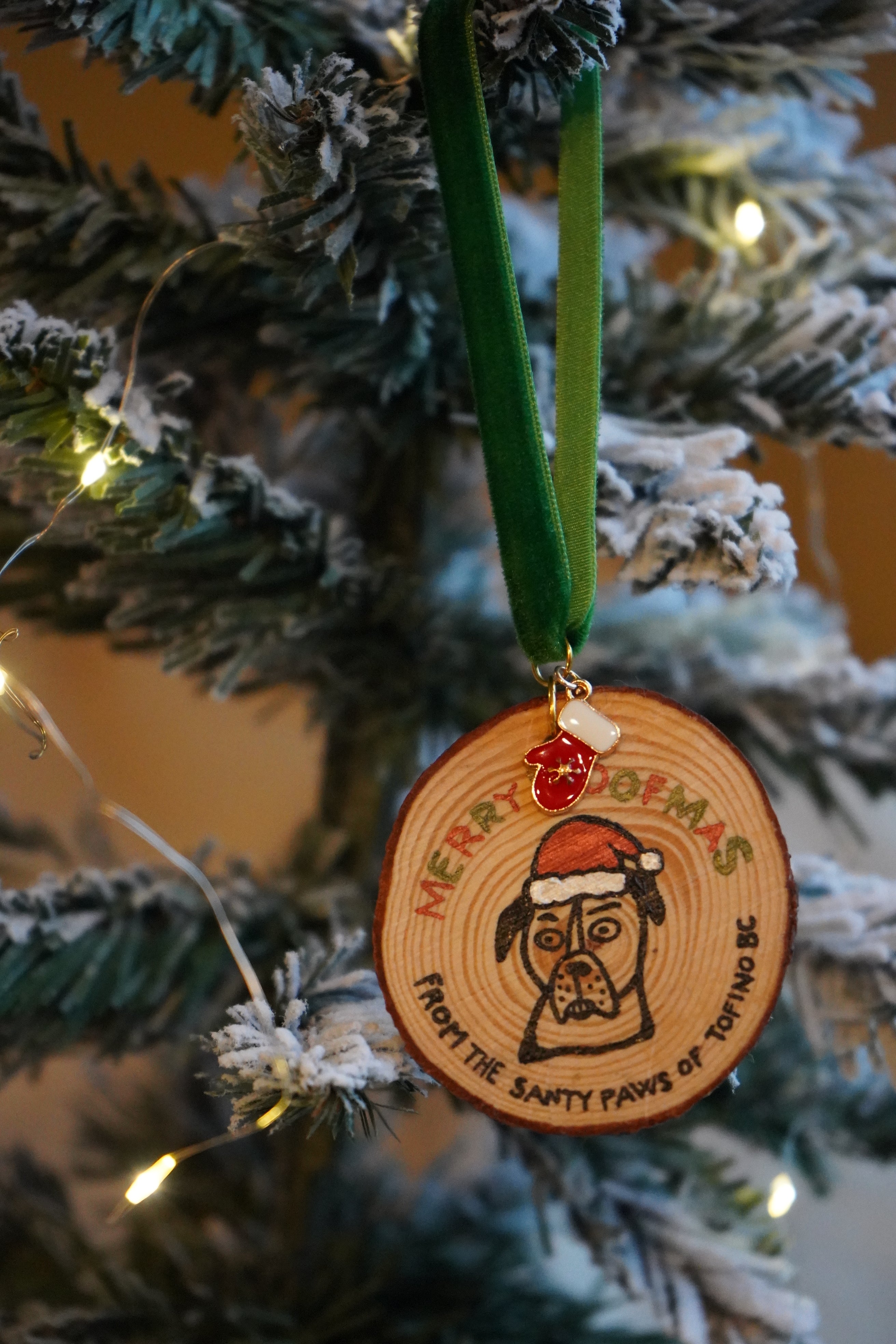 Bad Dog Christmas Ornaments By Risa <3