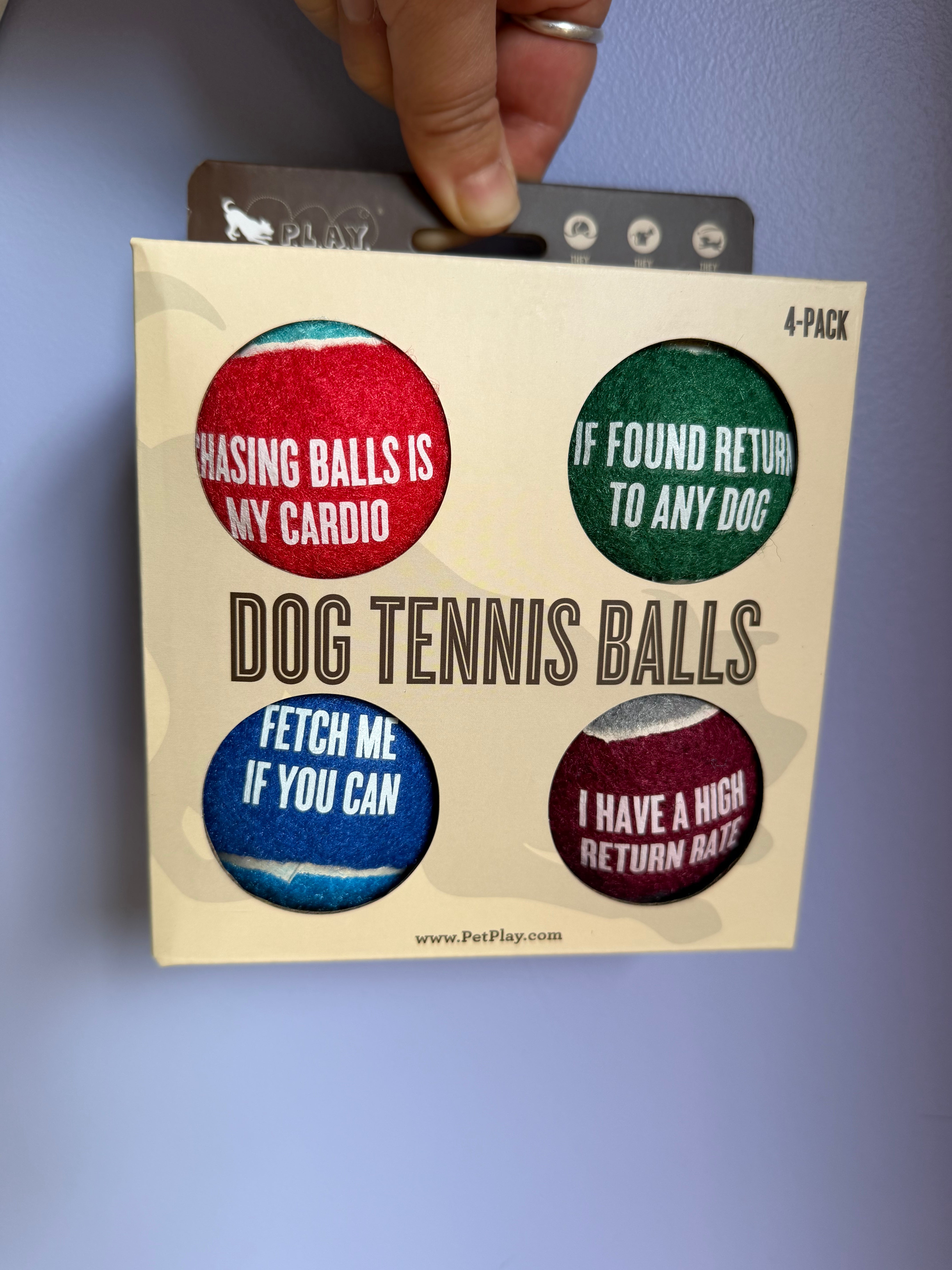 PLAY 4 pack of Balls