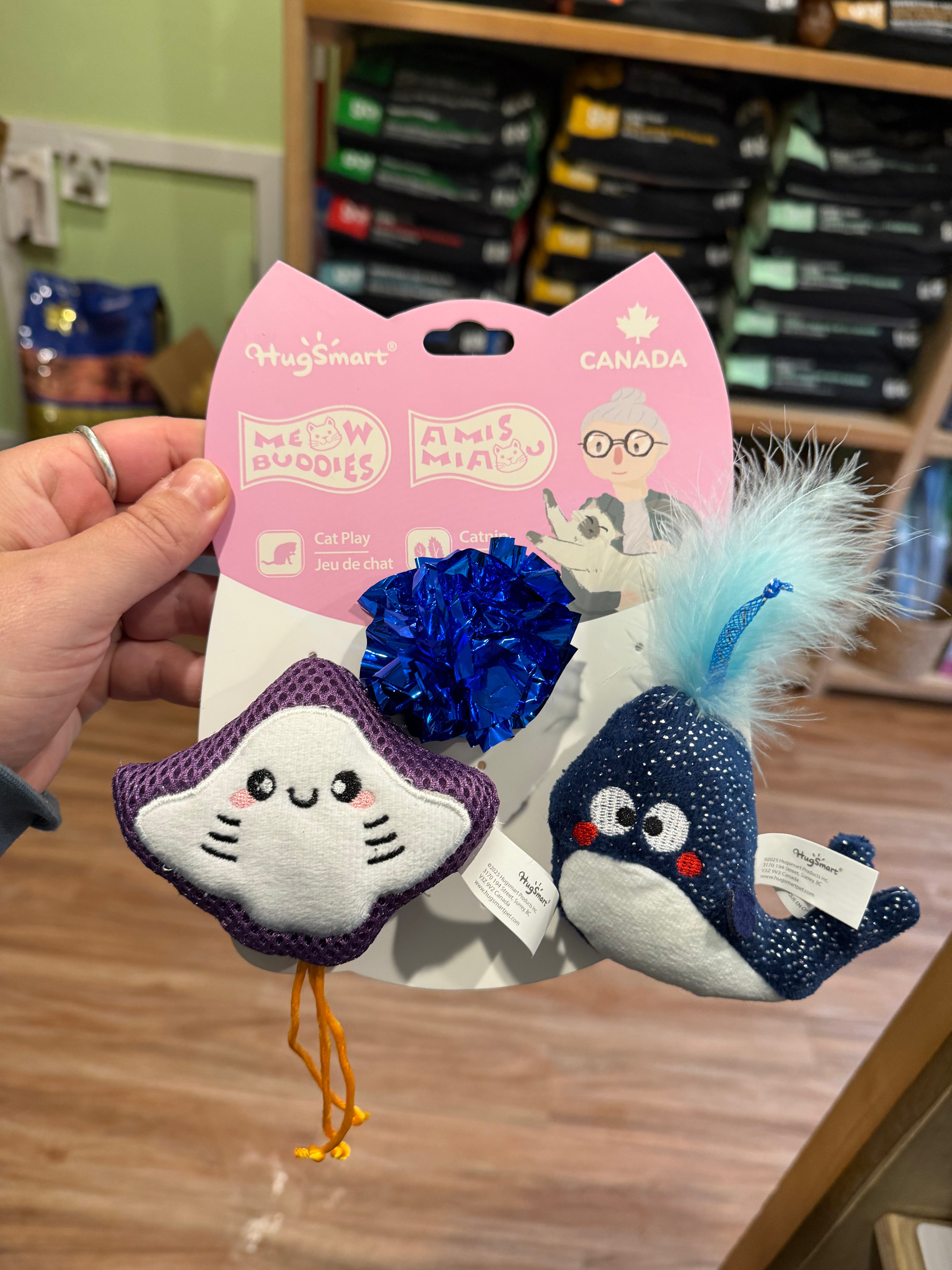 Hugsmart Cat Toy 3 pack