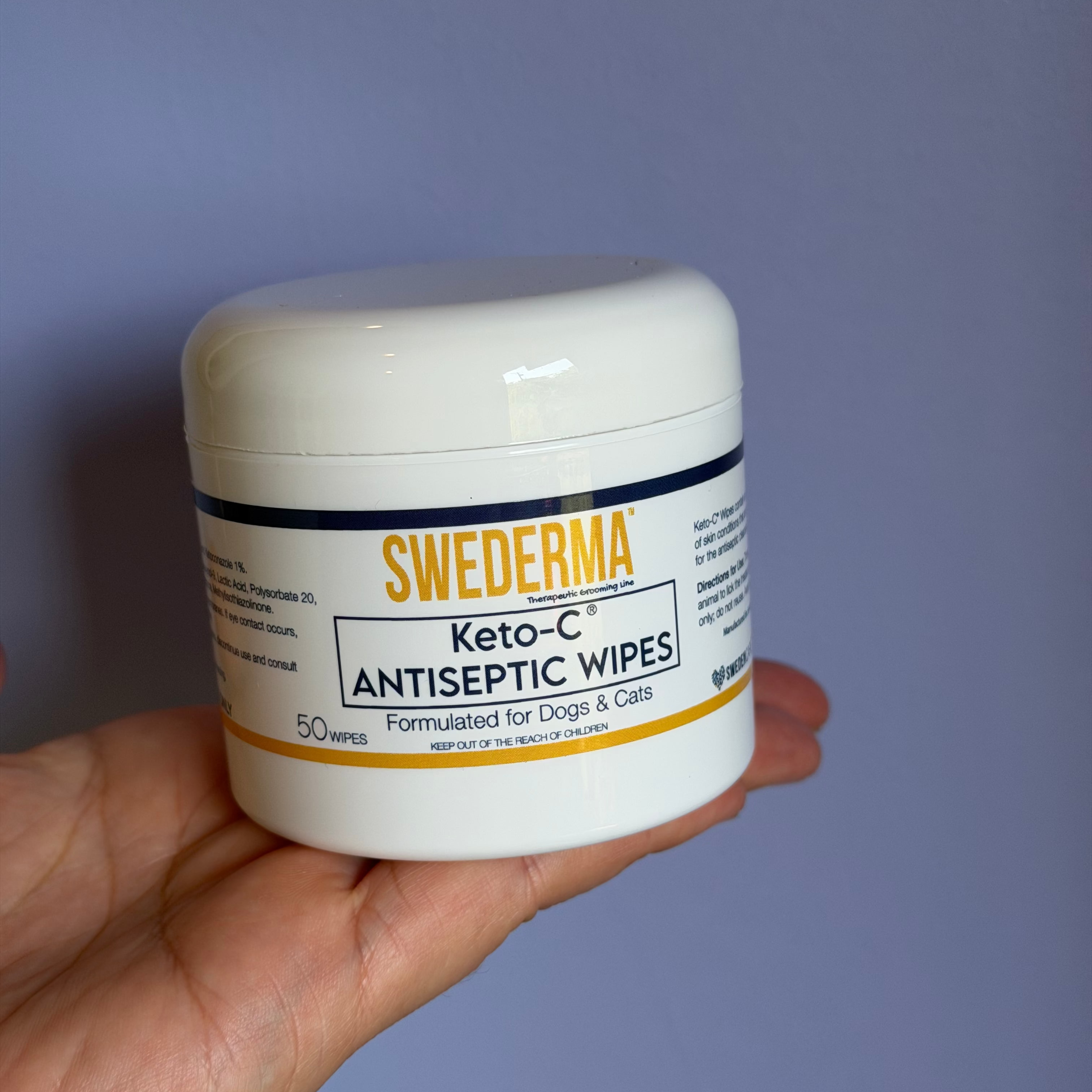 Swederma antiseptic wipes