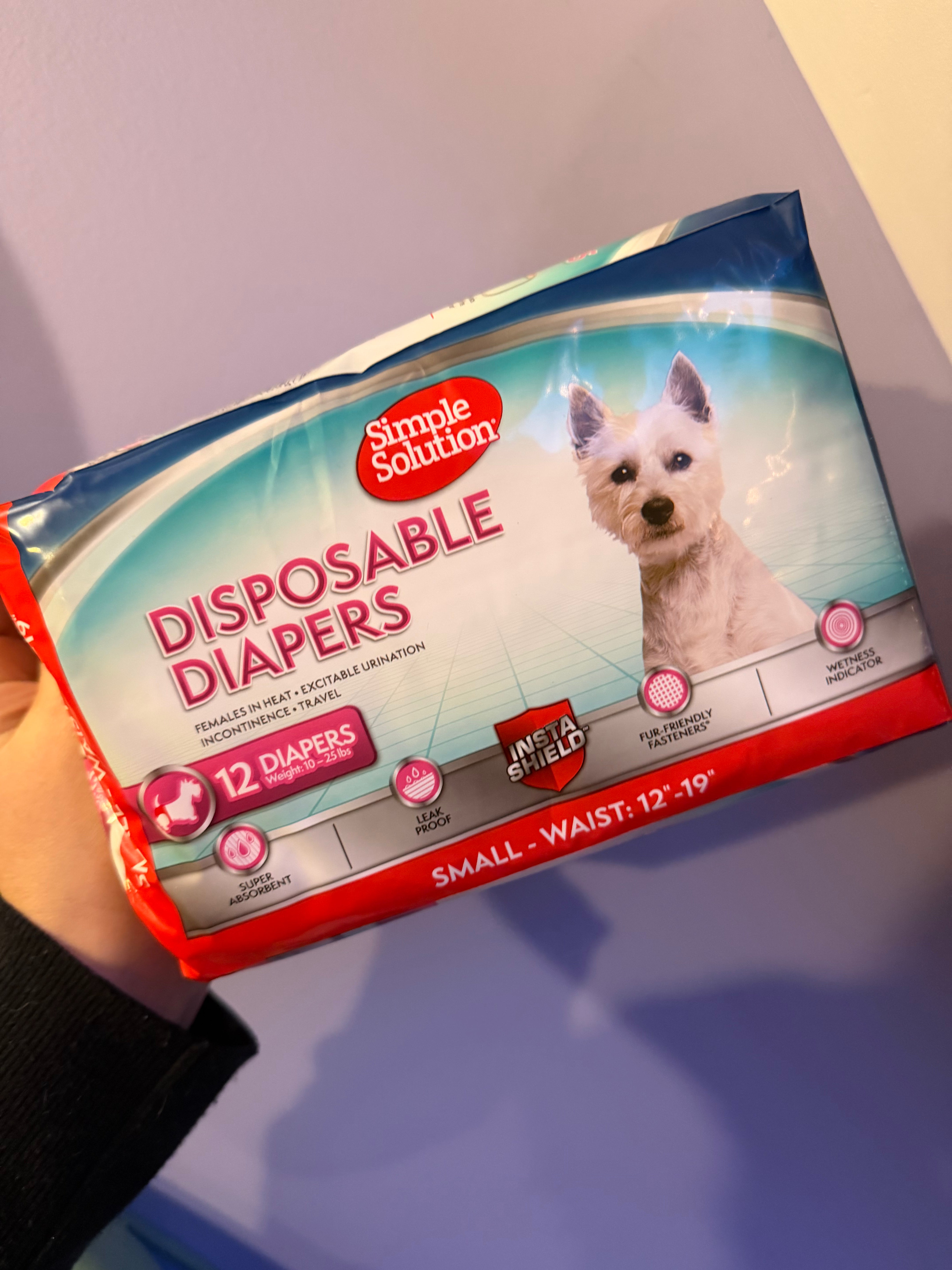 Doggy Diapers different sizes