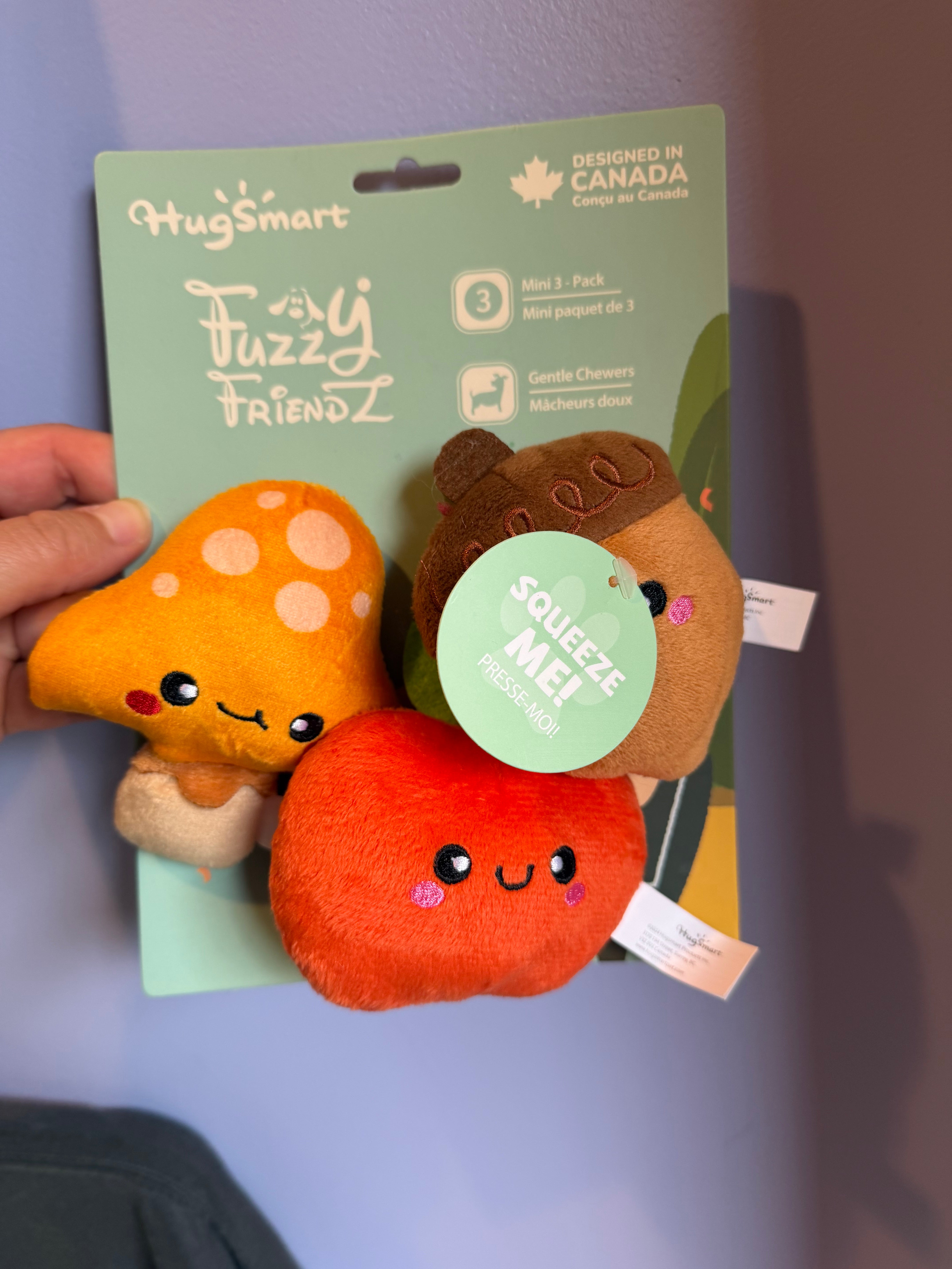 Hugsmart 3 pack small toys festive