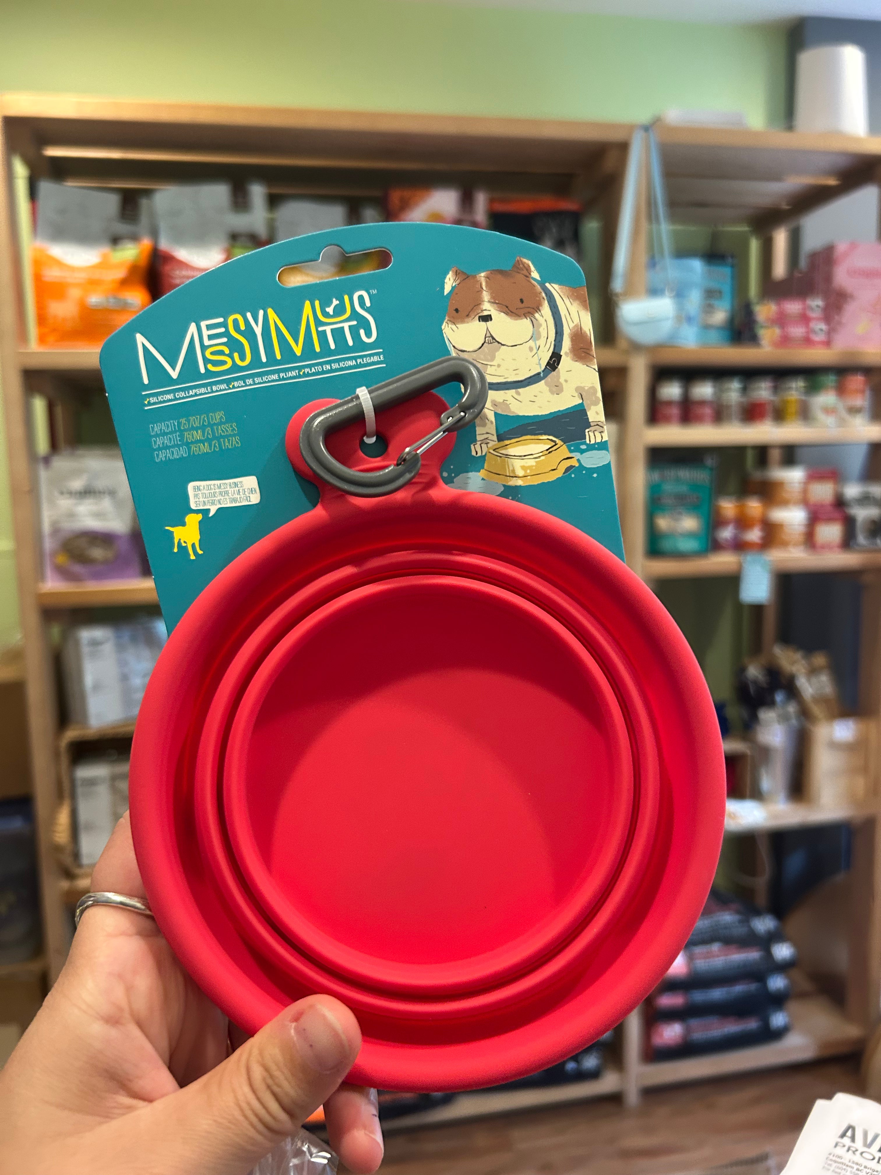 Messy Mutts Silicone Collapsable Feeder