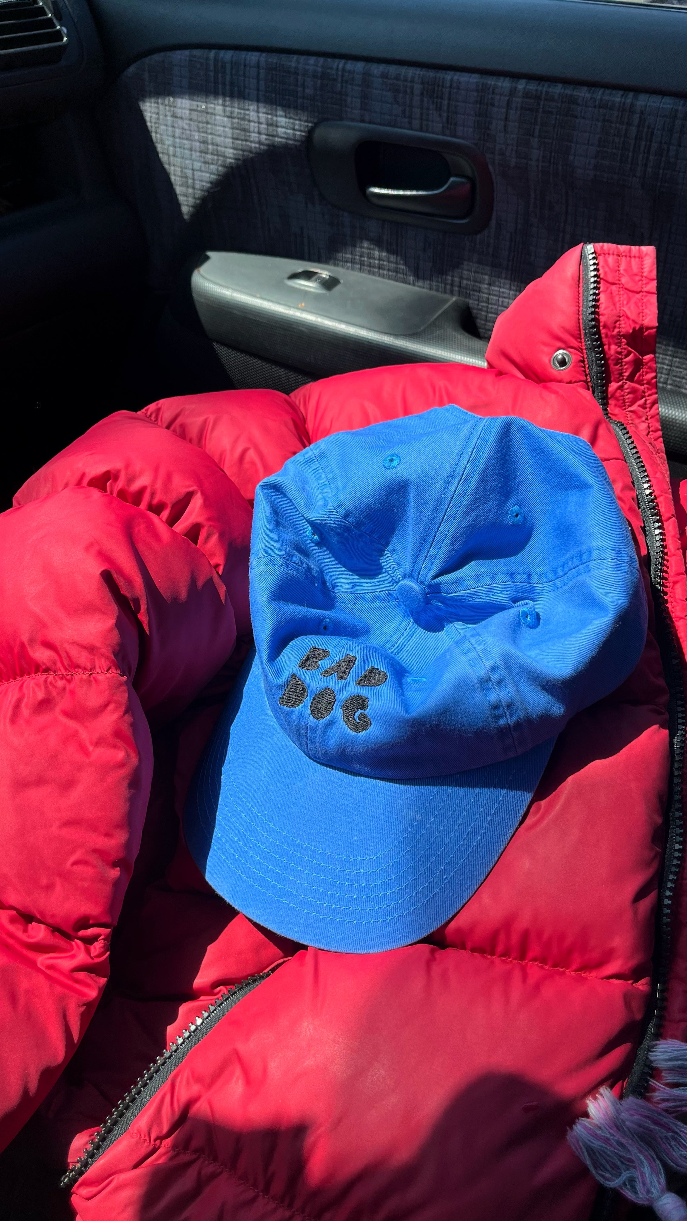 Bad Dog Hat Blue Denim