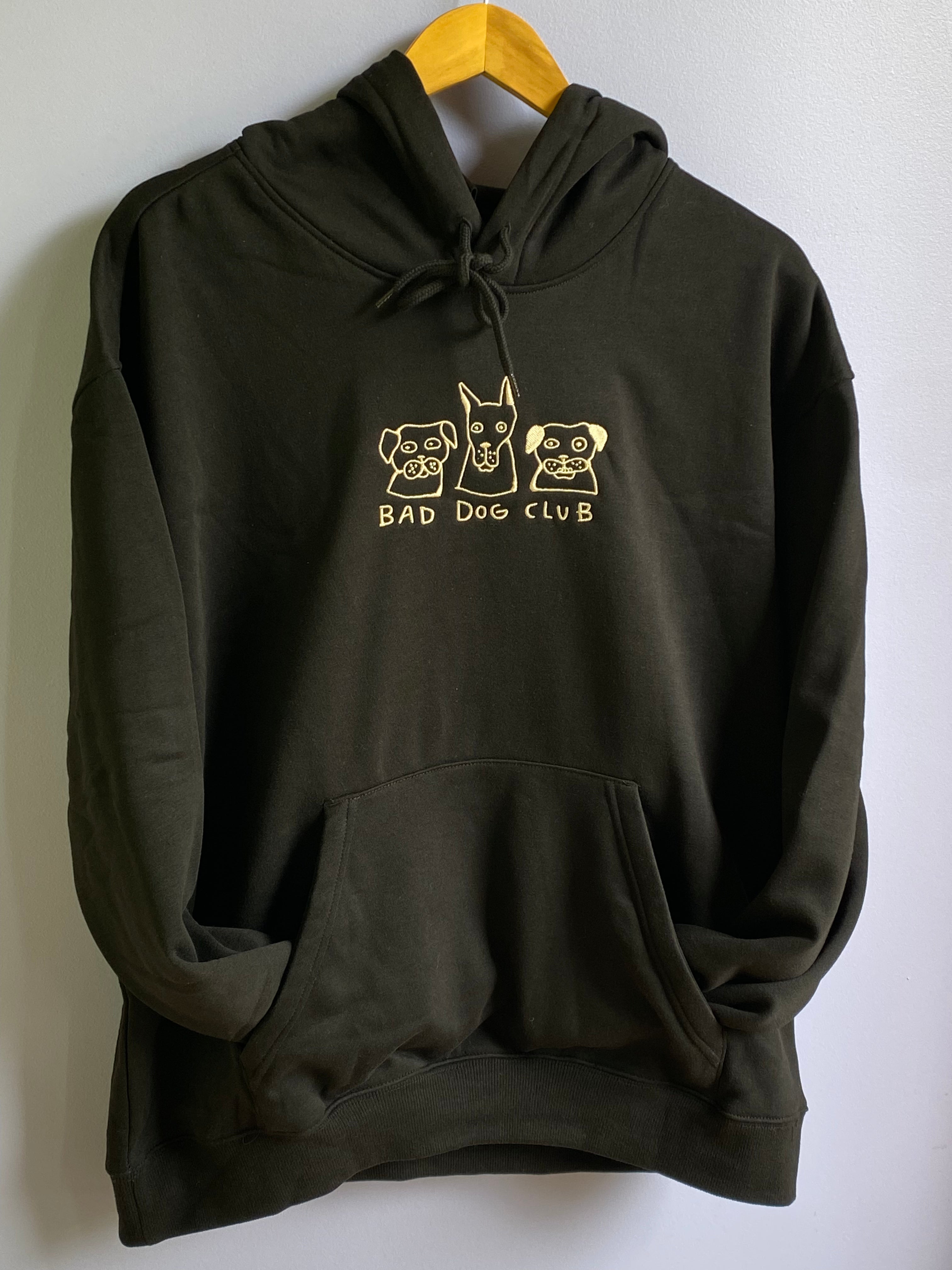 Bad Dog Club Embroidered Hoodie