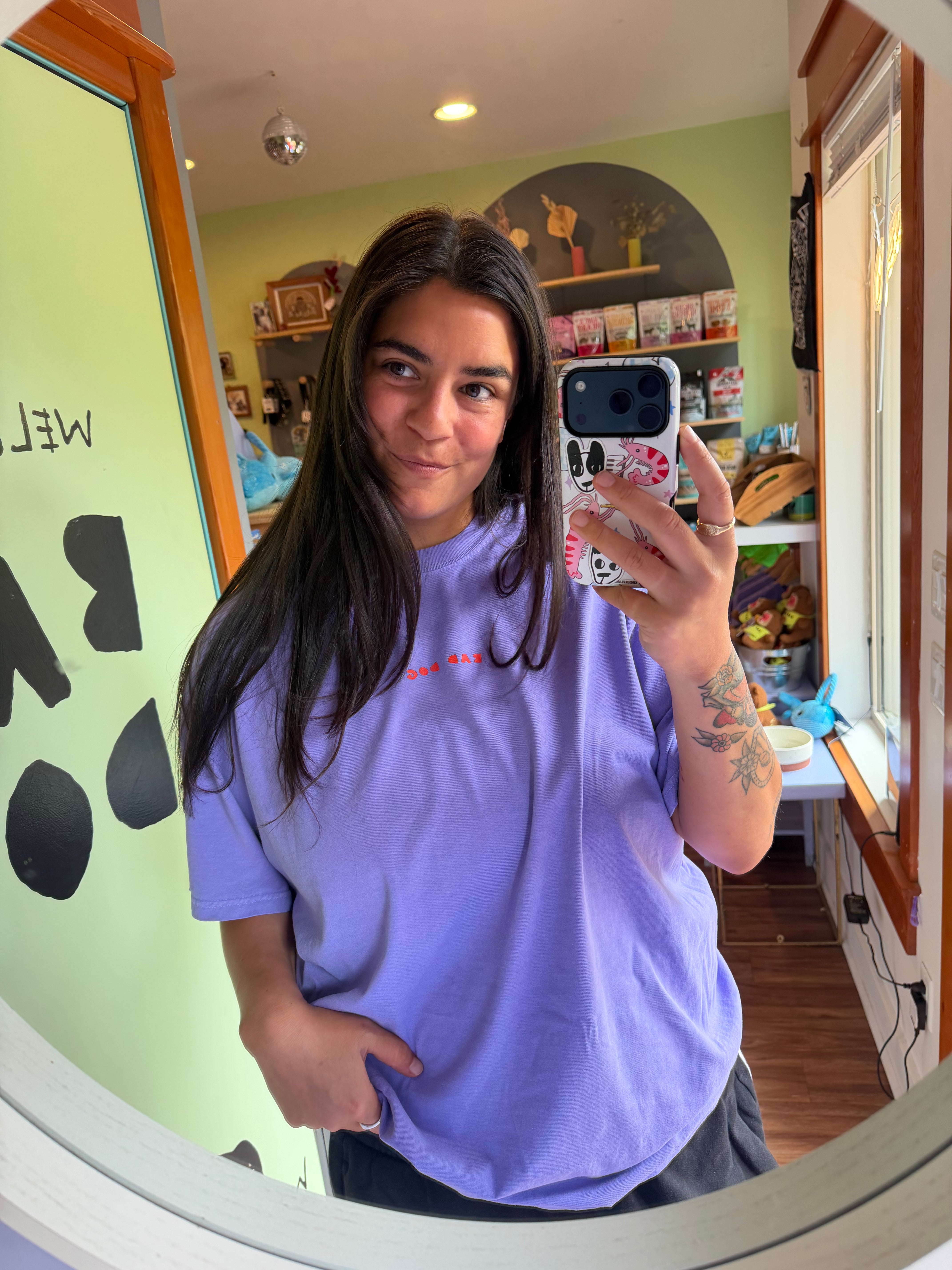Shirt - Hot Girls Rescue Dogs Violet