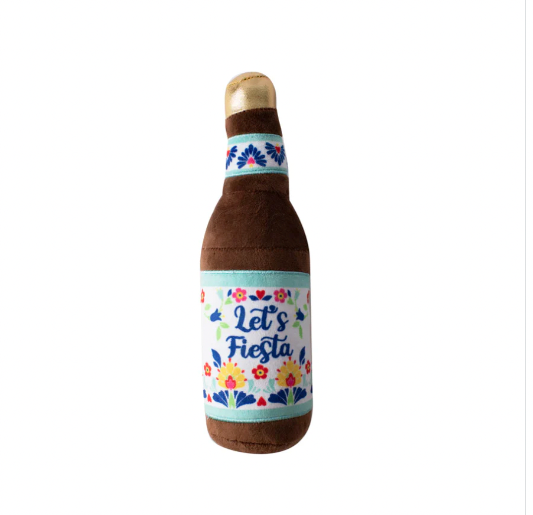 Lets Fiesta Dog Toy Beer