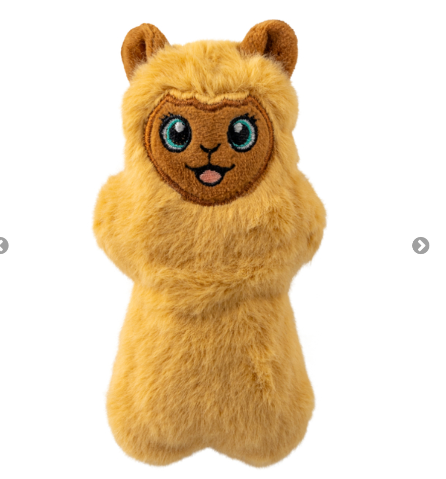 Kong Snugglez Llama or Otter Toy small