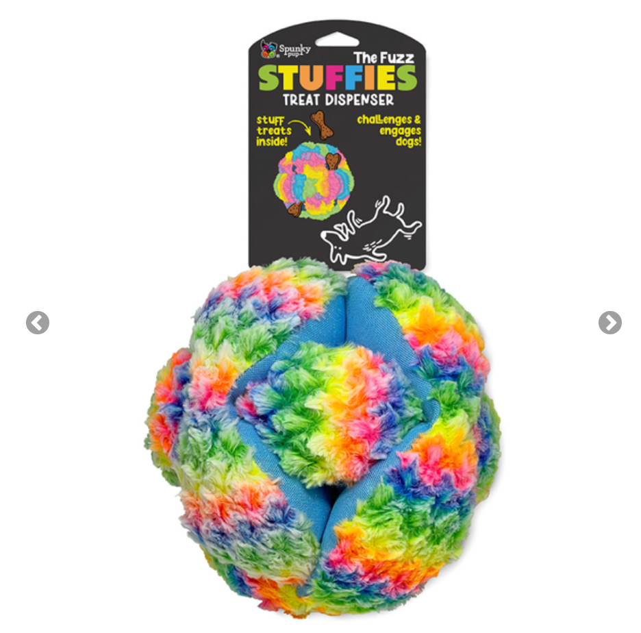 Spunky Pup Stuffies Treat Dispenser LARGE