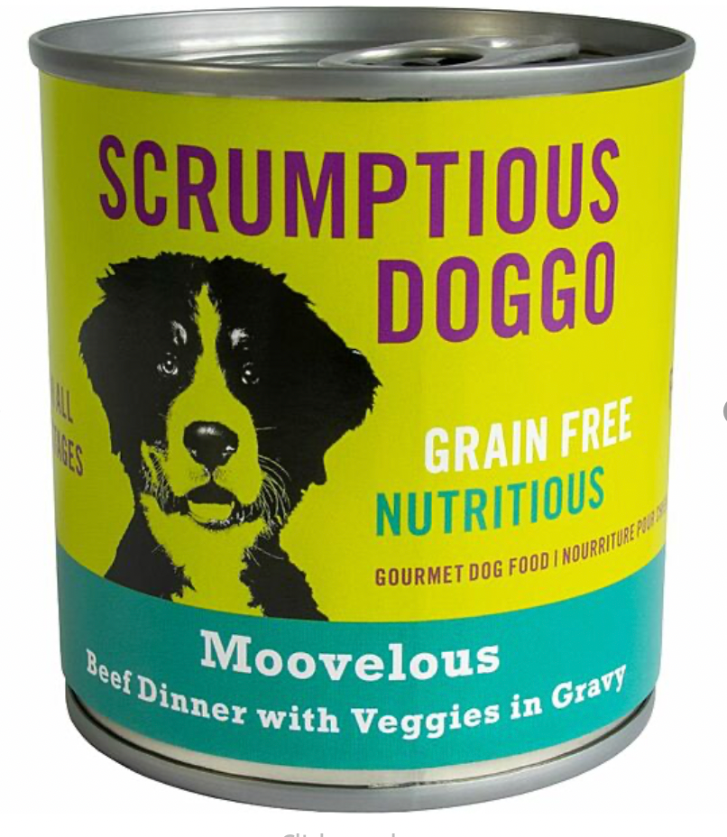 Scrumptious Wet Food Beef & Veggie Dinner in Gravy
