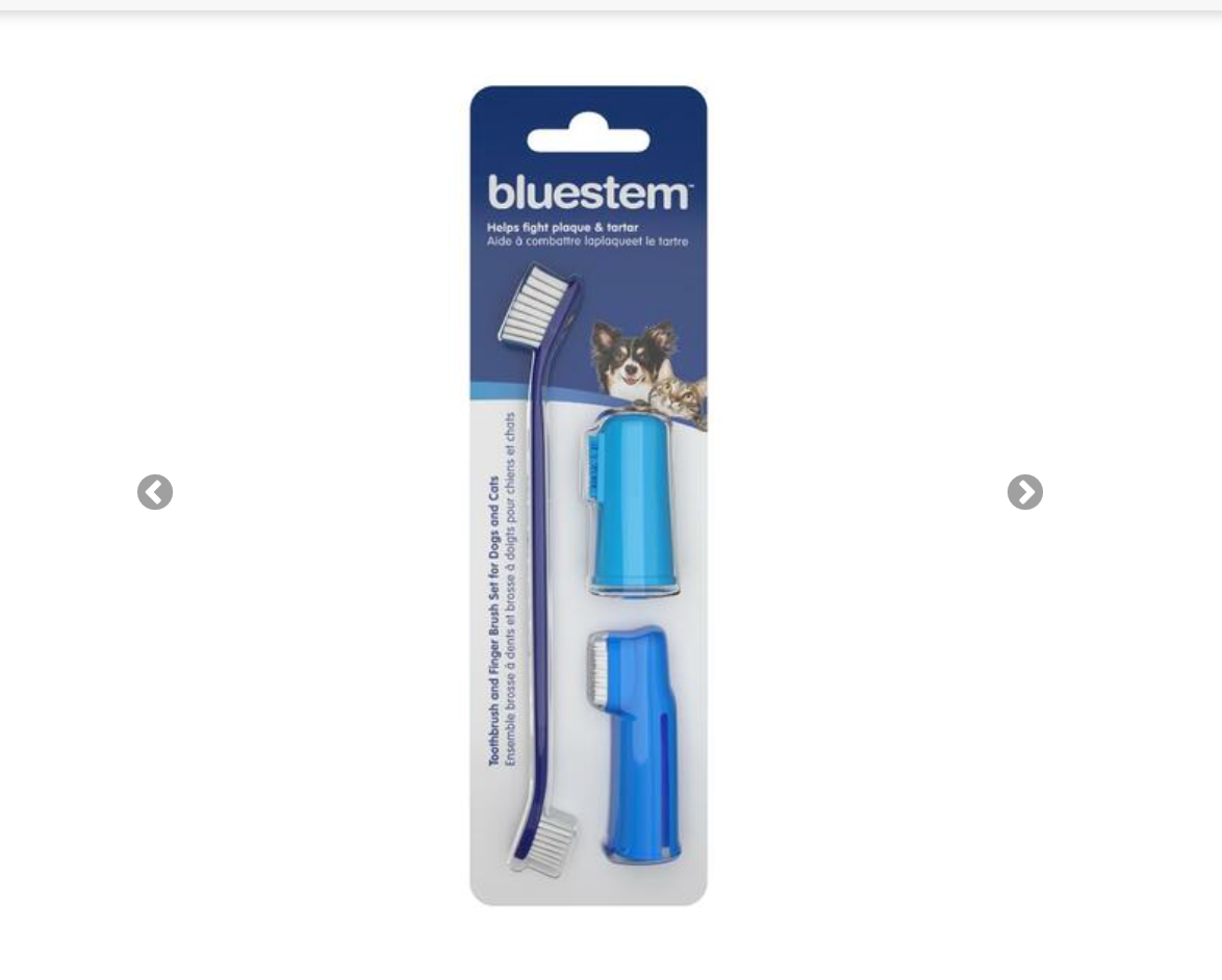 Blustem Toothbrush Kit Toothbrush + Finger Kit