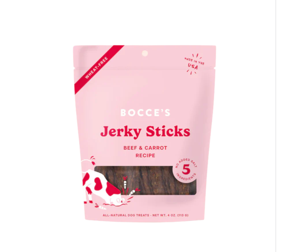 Bocce's Bakery - Beer & Carrot Jerky Sticks - 4oz
