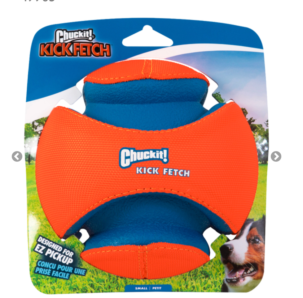 Chuck It Kick Fetch Small Ball