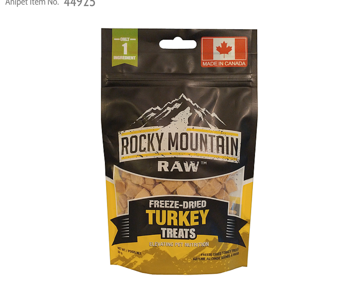 Rocky Mountain Raw Freeze Dried Turkey Treats