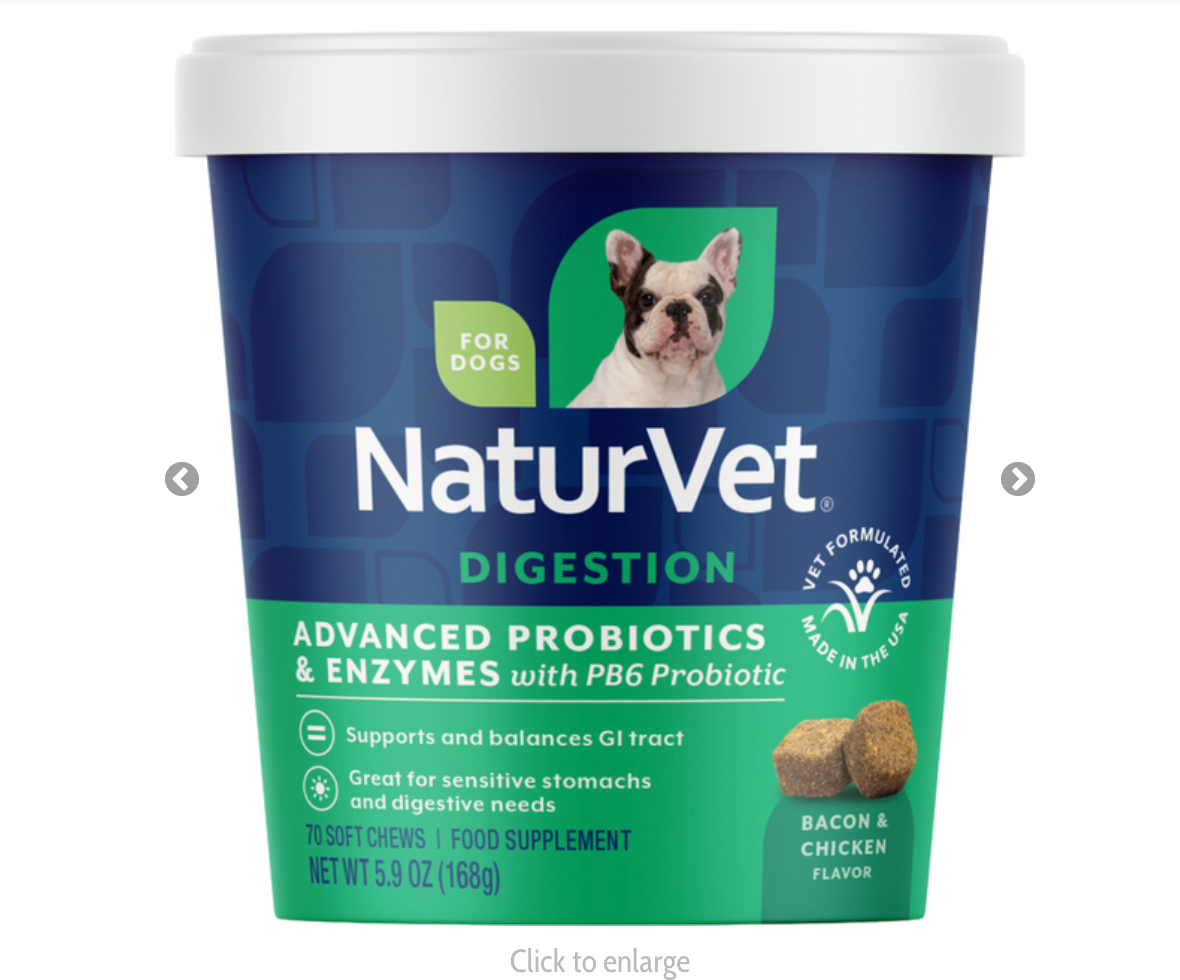 Probiotic treats Natur Vet 70 soft chews
