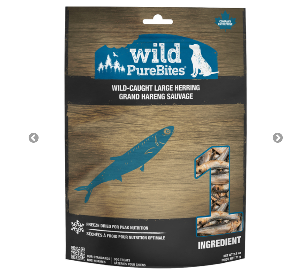 Pure Bites Freeze Dried Herring