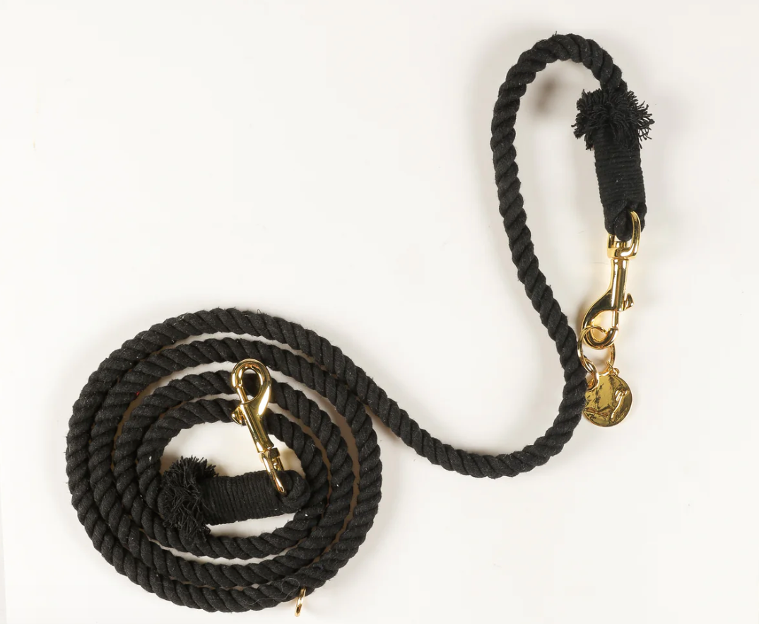 Hands Free Cotton Rope Dog Leash